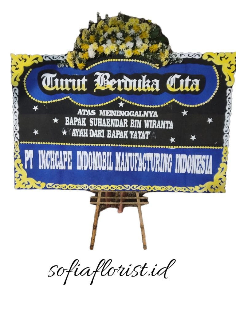 Bunga Papan Duka Cita 06