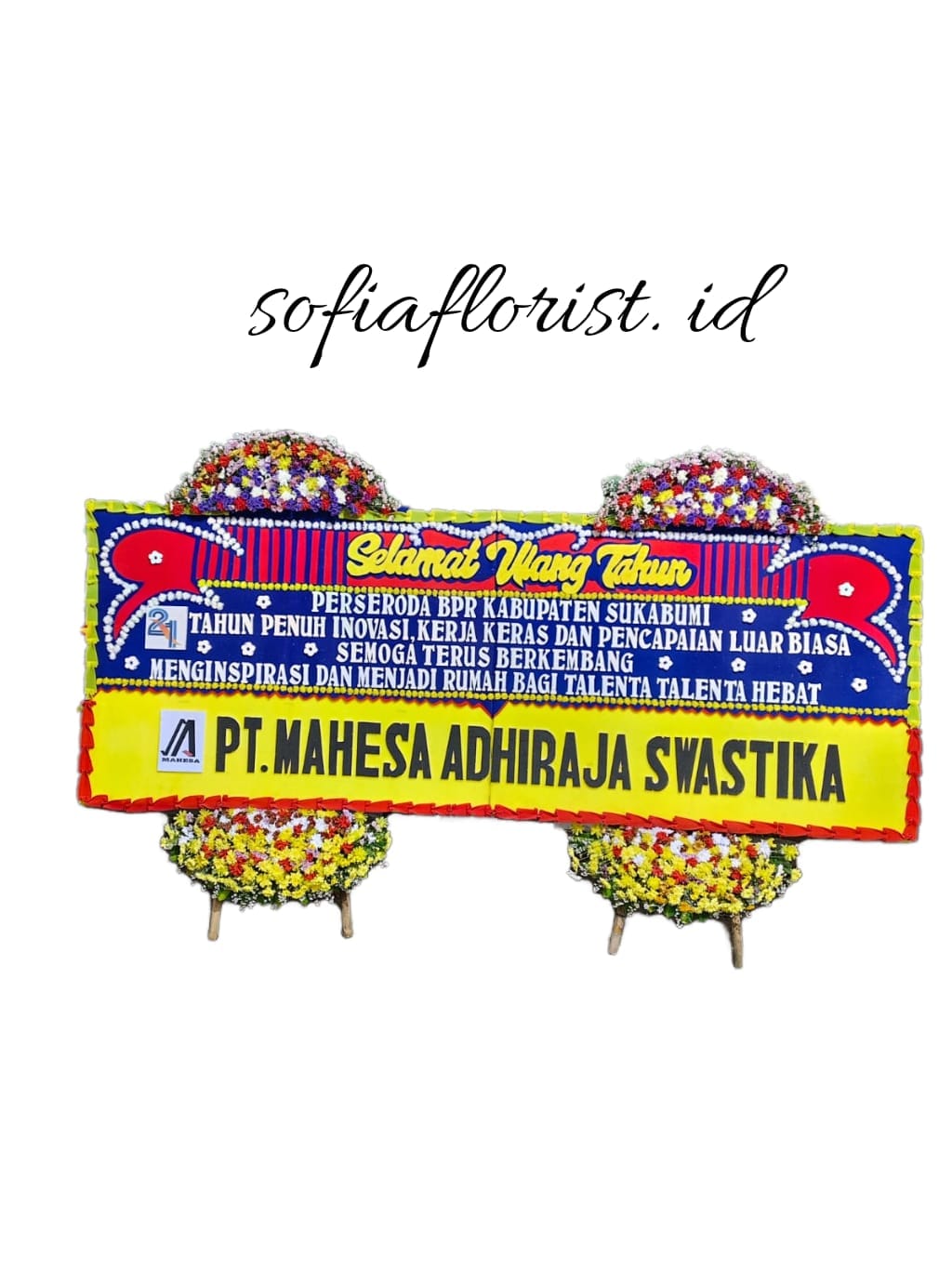Bunga Papan Selamat & Sukses 12