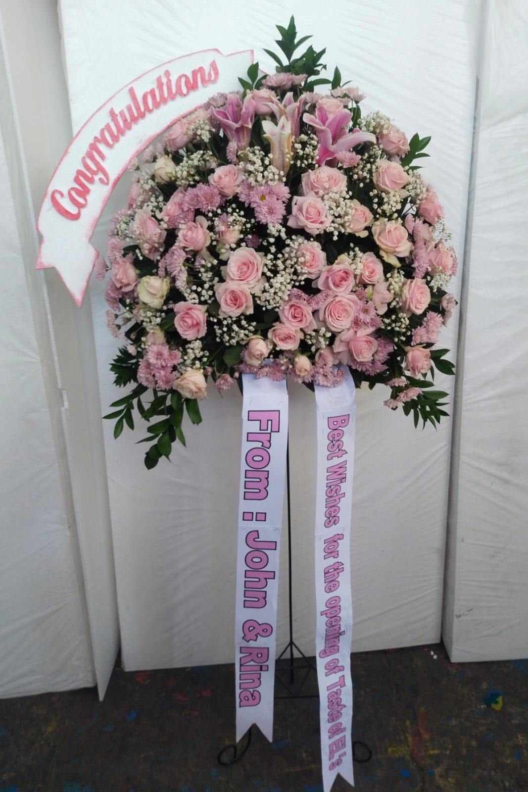 Standing Flower Jatinangor - Sofia Florist